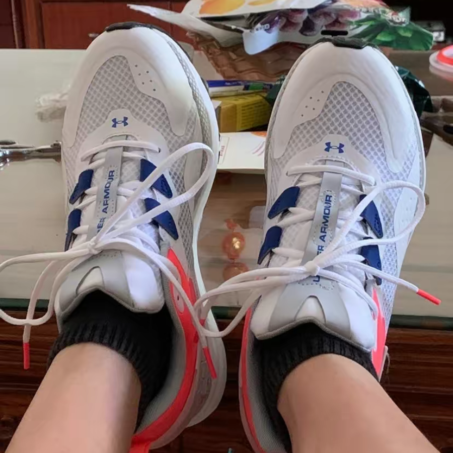 Giày Under Armour HOVR Flux MVMNT ‘White’ 3025355-101 - Ảnh 6