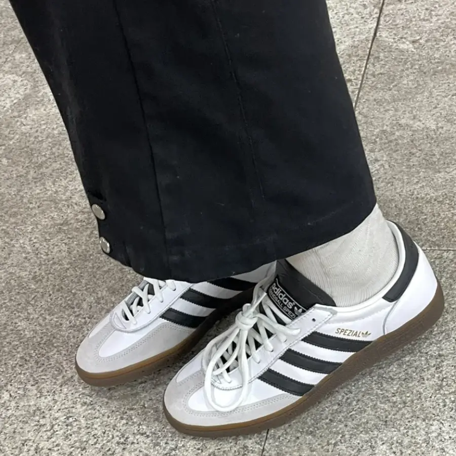 Giày Adidas Spezial Handball 'White Core Black' IE3403 - Ảnh 5