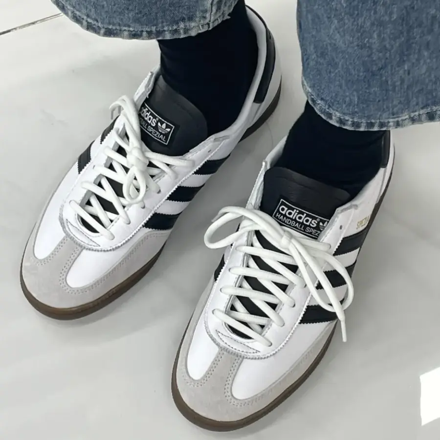 Giày Adidas Spezial Handball 'White Core Black' IE3403 - Ảnh 4