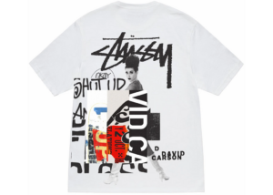 Alternative view of Áo Stussy David Carson Do Your Thang T-Shirt White