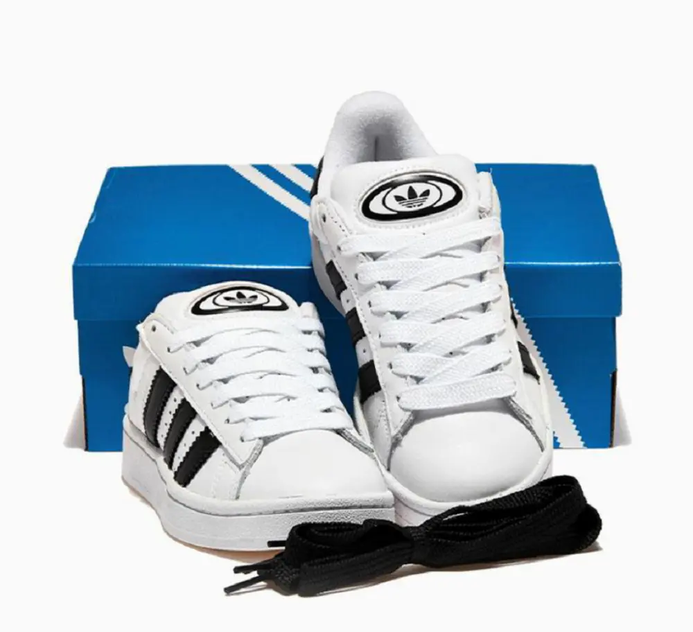 Giày Adidas Campus 00s 'Black/White' IG8659 - Ảnh 7