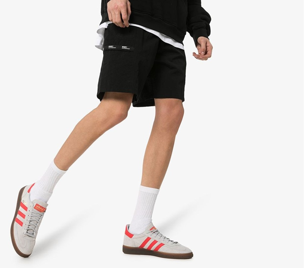 Giày Adidas Handball Spezial ‘Grey Hi-Res Red’ EF5747 - Ảnh 4