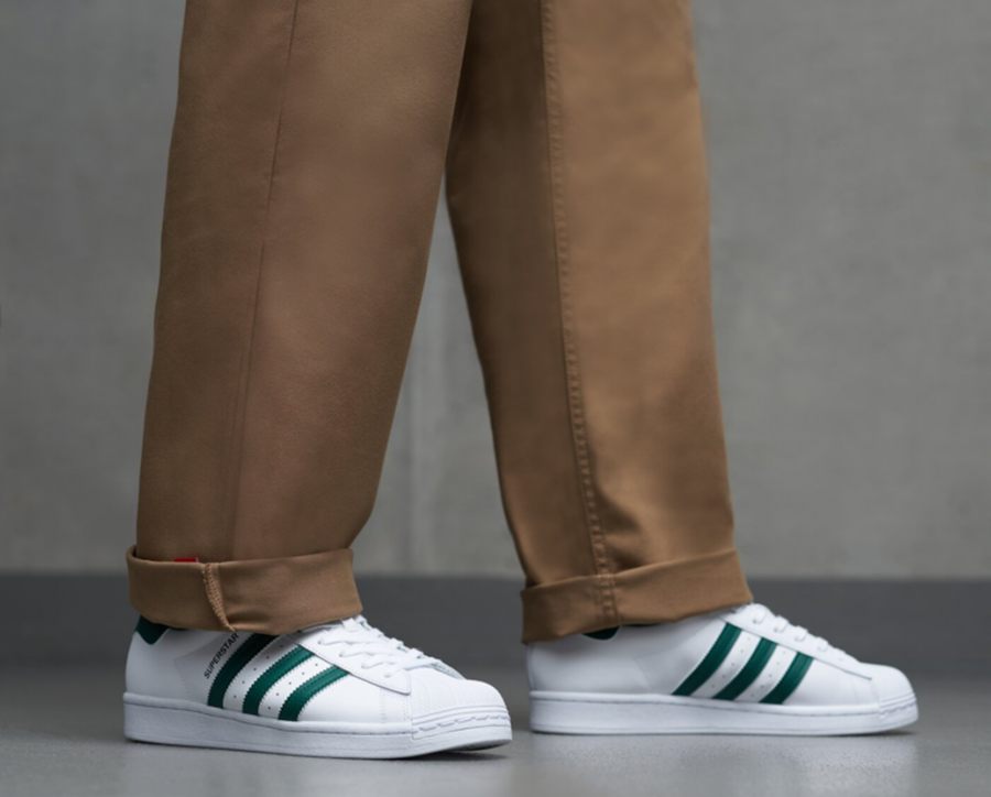 Giày Adidas Superstar ‘White Collegiate Green’ GZ3742