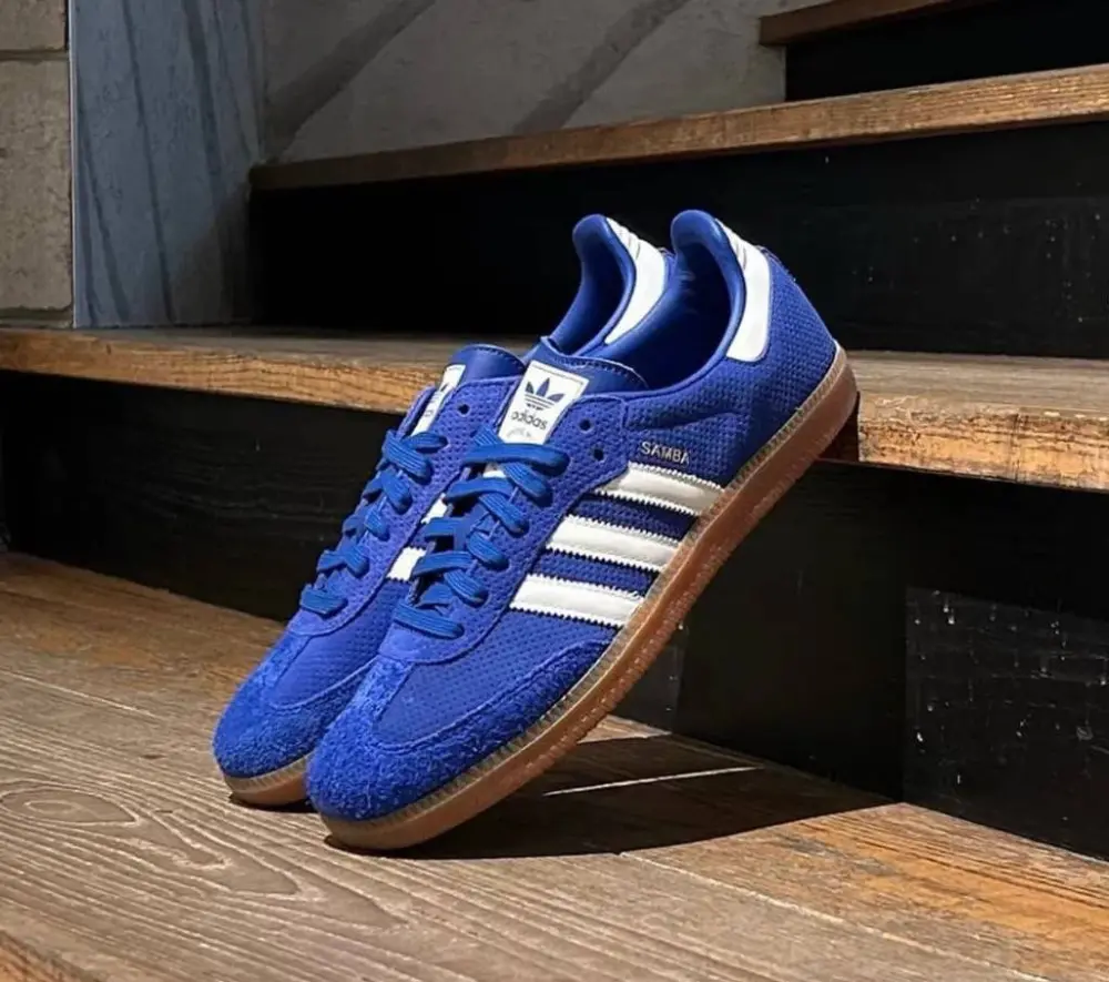 Giày Adidas Samba OG ‘Royal Blue Gum’ HP7901 - Ảnh 4