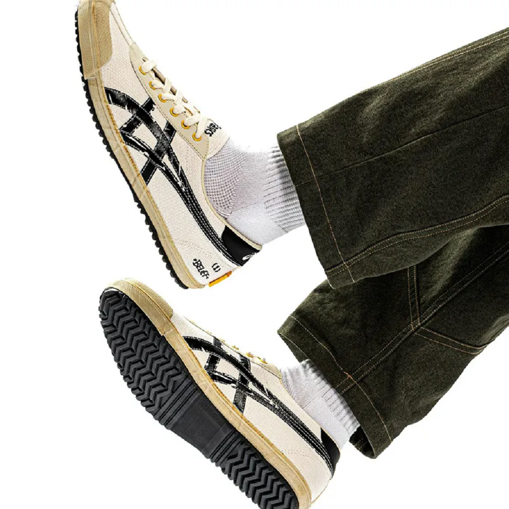 Giày Asics Trouble Smile Asics 'Cream Black' 1203A352-100 - Ảnh 5