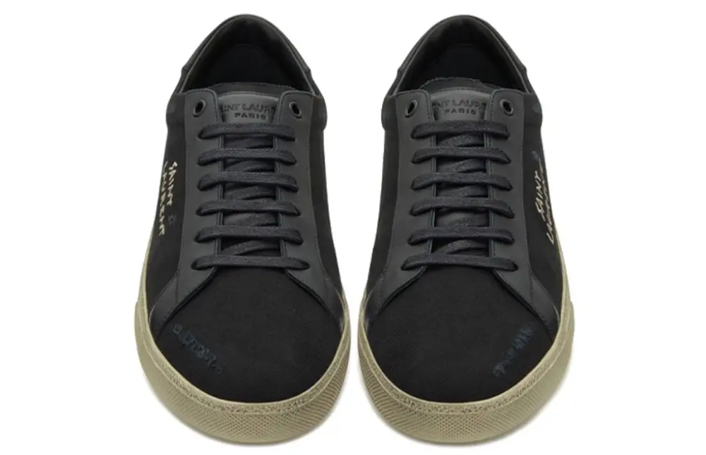 Giày Saint Laurent Court Classic Low 'Black' 611106GUP50-1000 - Ảnh 6