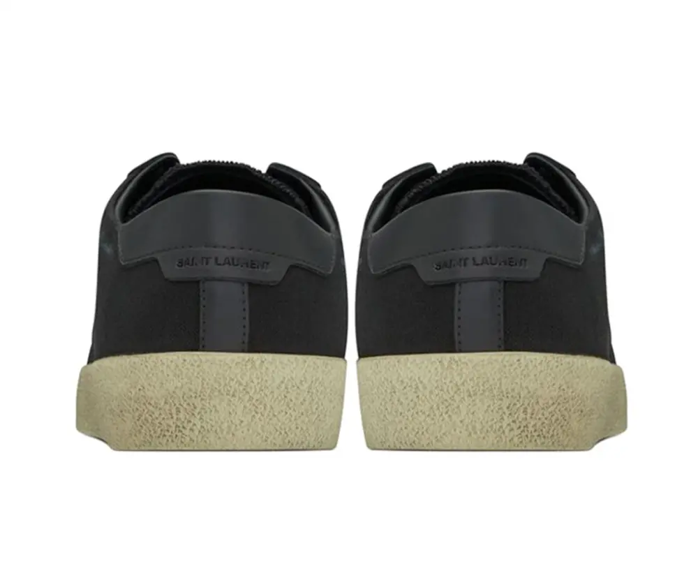 Giày Saint Laurent Court Classic Low 'Black' 611106GUP50-1000 - Ảnh 4