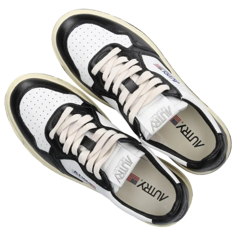 Alternative view of Giày Autry Medalist Low Leather ‘Black White’ AULW-WB01