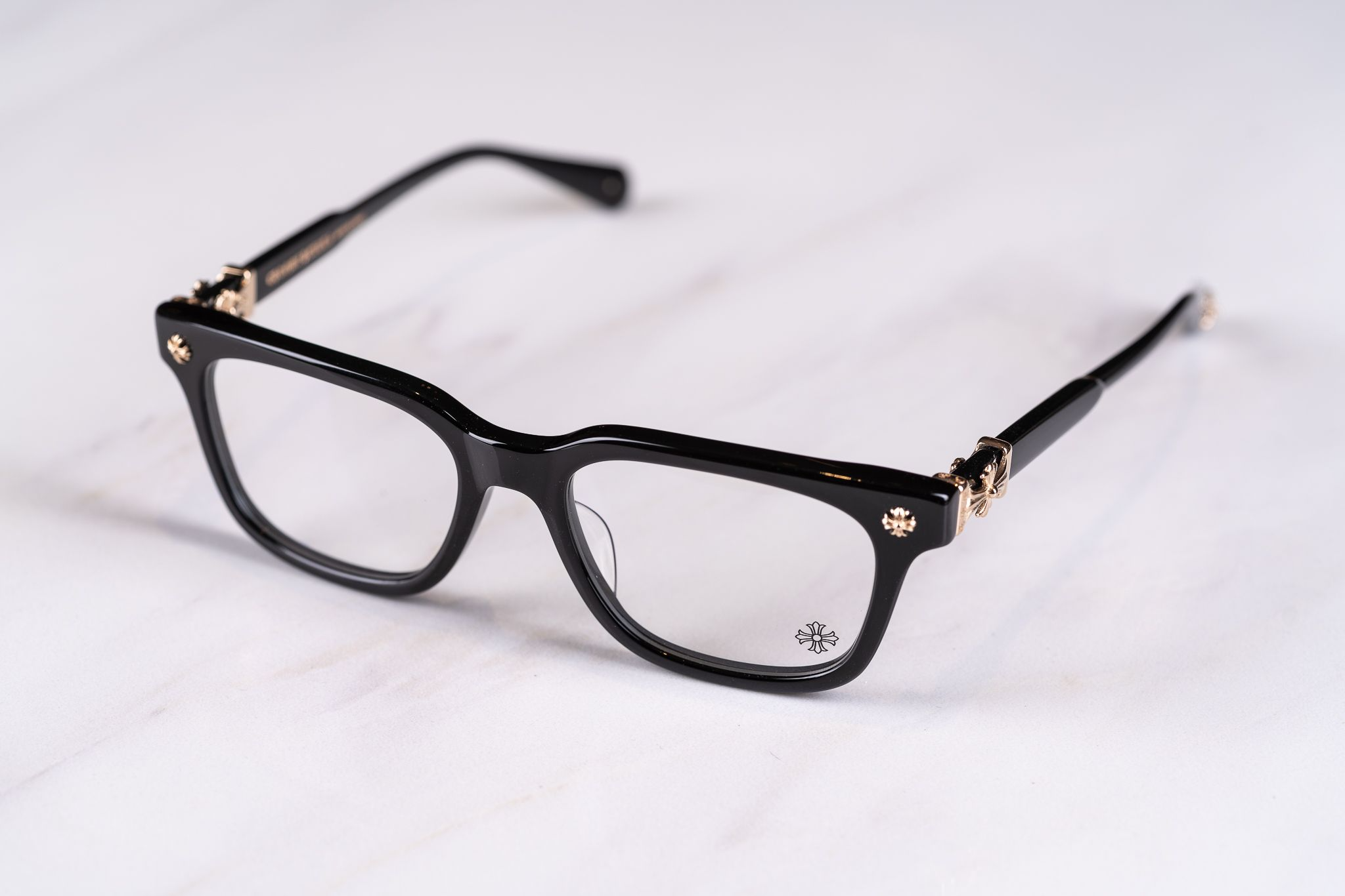 Kính Chrome Hearts Cox Ucker BK-18KGP - Ảnh 4