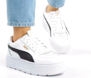 Alternative view of Giày Puma Karmen Rebelle White Black Gold 387212-02