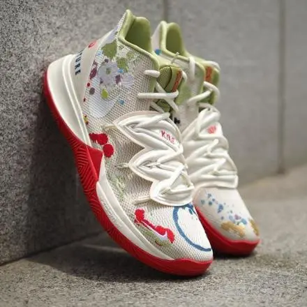 Alternative view of Giày Nike Bandulu x Kyrie 5 EP ‘Embroidered Splatters’ CK5837-100