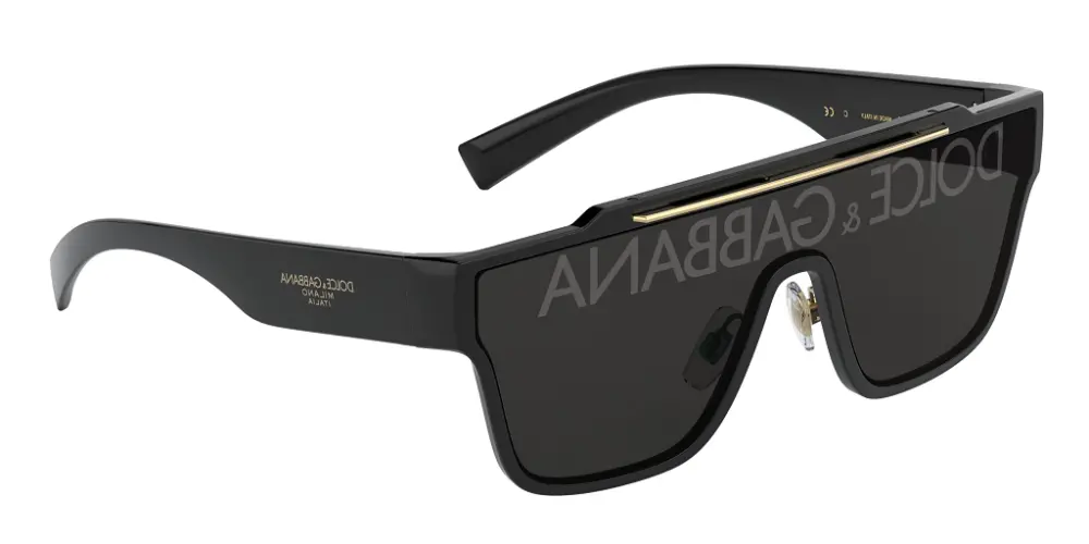 Kính Dolce & Gabbana Sunglasses 'Black' DG6125-501-M - Ảnh 3