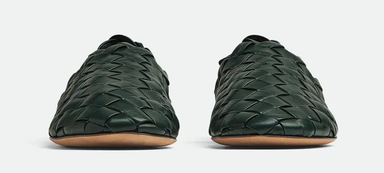 Giày Bottega Veneta Slipper ‘Inkwell’ 620304VBTR04615 - Ảnh 2