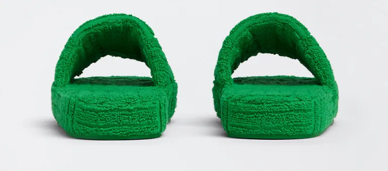 Dép Bottega Veneta Resort Sponge ‘Grass’ 660245V0VW03730 - Ảnh 3