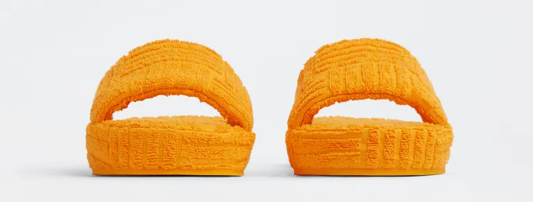 Dép Bottega Veneta Resort Sponge ‘Tangerine’ 660245V0VW07960 - Ảnh 2