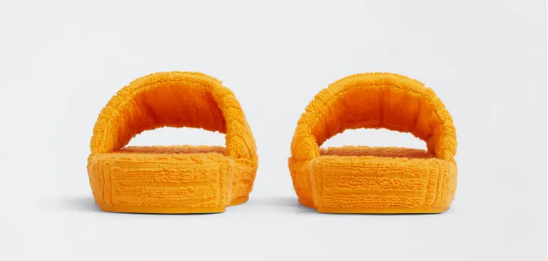 Dép Bottega Veneta Resort Sponge ‘Tangerine’ 660245V0VW07960 - Ảnh 3