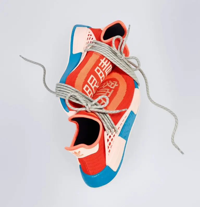 Giày Adidas NMD Hu Pharrell Extra Eye Orange H67401 - Ảnh 3