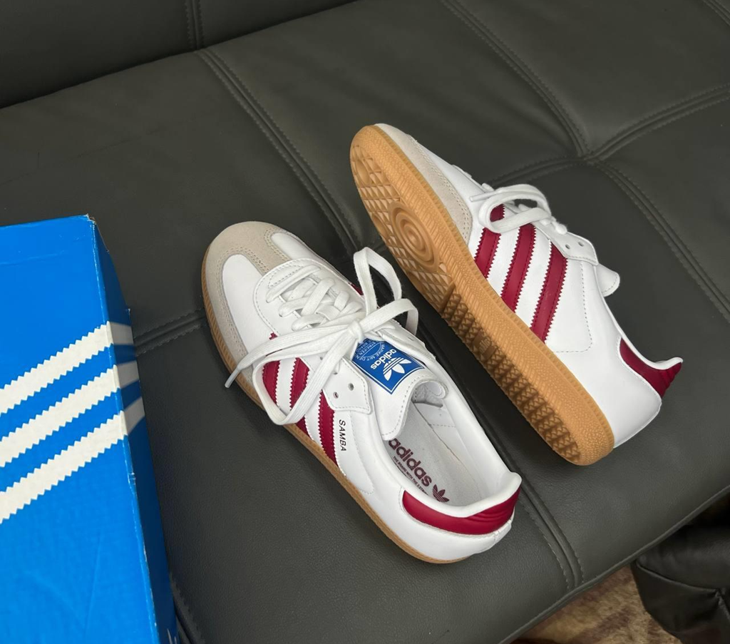 Giày Adidas SAMBA OG 'Collegiate Burgundy' IF3813 - Ảnh 2