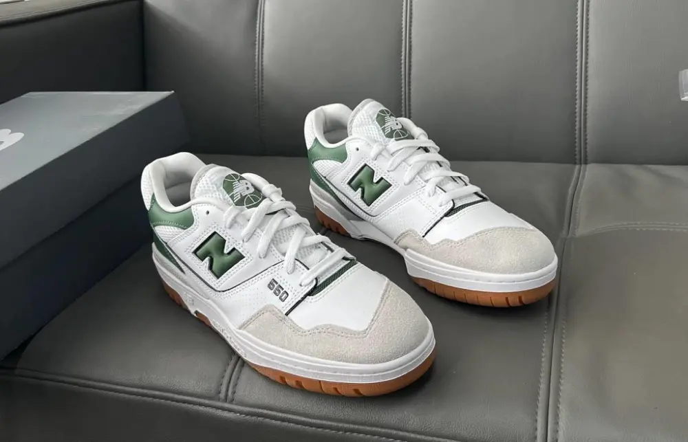 Giày New Balance Coulor Block 'Green' BB550ESB - Ảnh 3