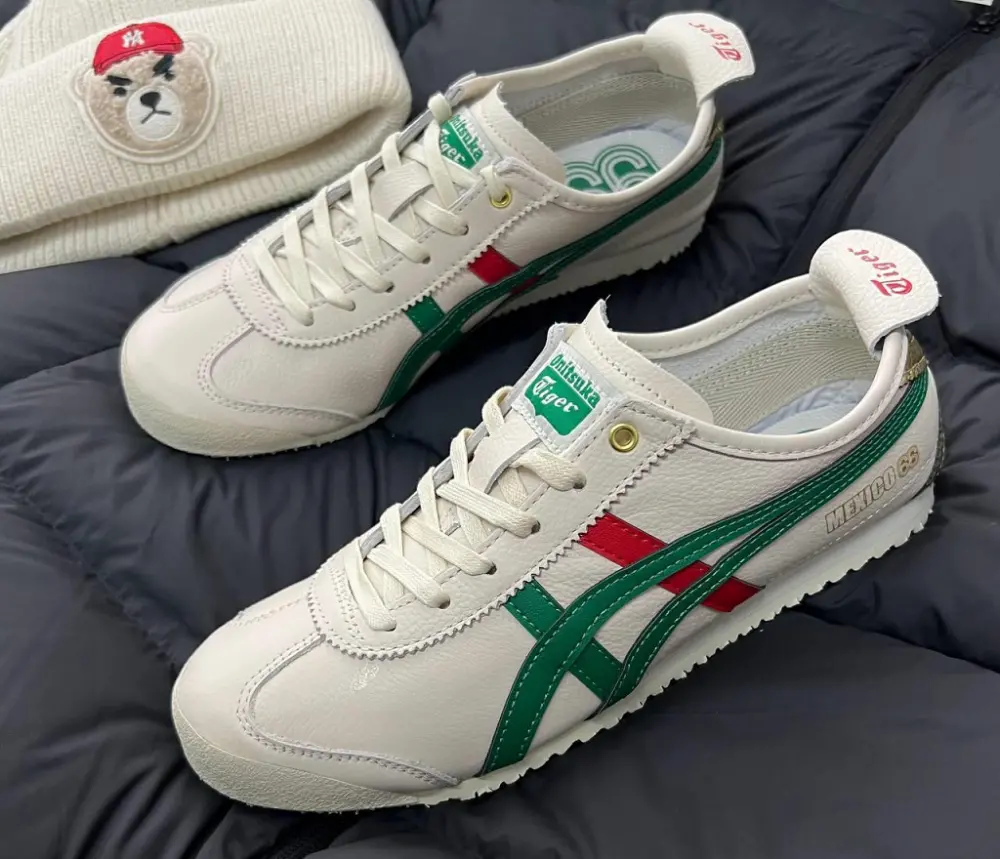 Giày Onitsuka Tiger Mexico 66 'Birch Kale 1183B511-200 - Ảnh 6