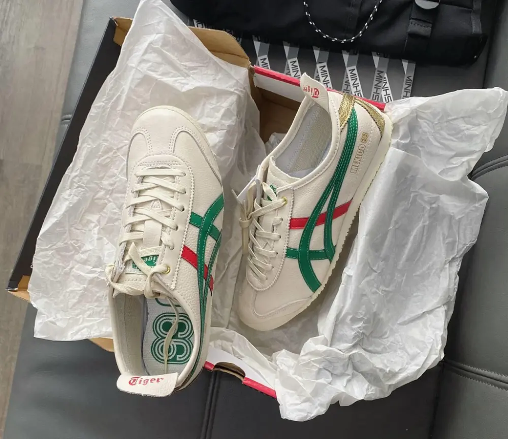 Giày Onitsuka Tiger Mexico 66 'Birch Kale 1183B511-200 - Ảnh 5
