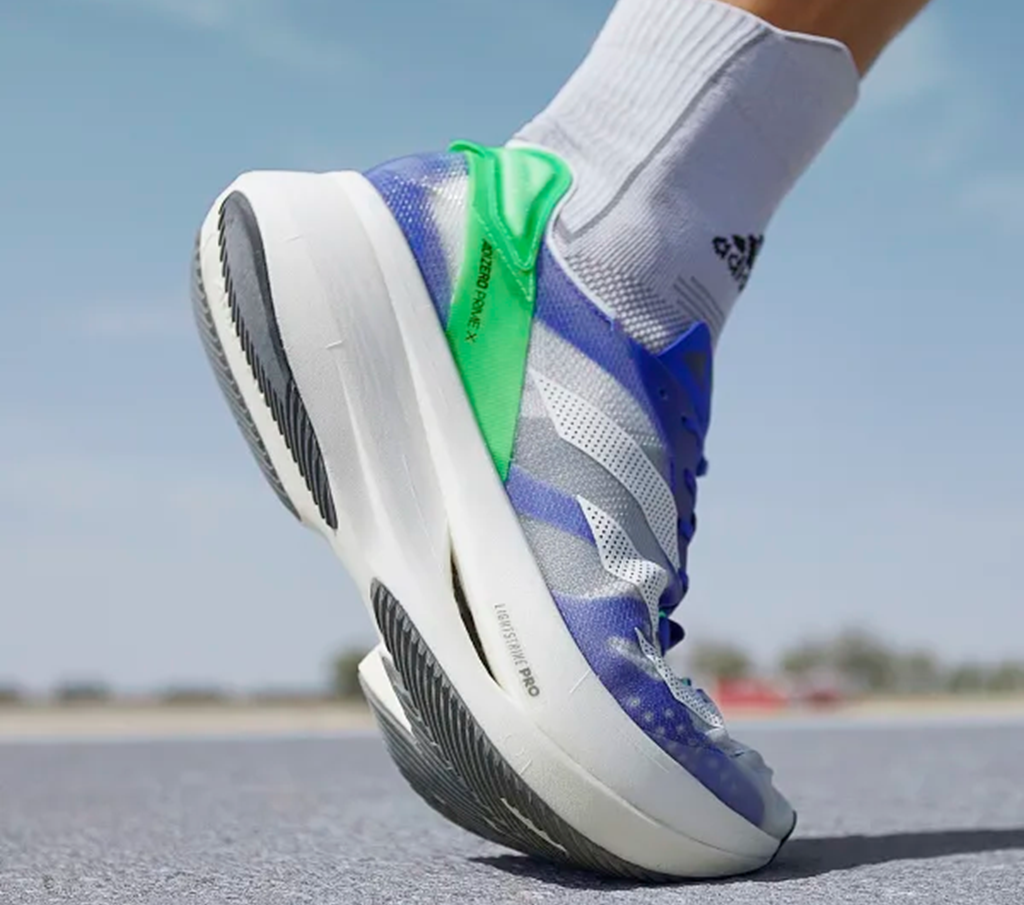 Giày Adidas Adizero Prime X ‘Sonic Ink Screaming Green’ FZ2476 - Ảnh 3
