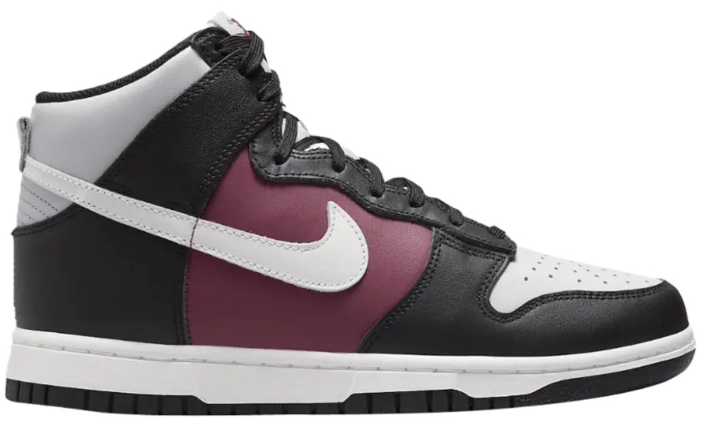 Giày Nike Dunk High ‘White Black Maroon’ DD1869-005