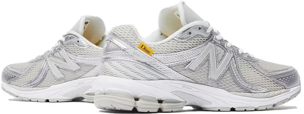 Alternative view of Giày New Balance 860v2 Dime Silver ML860DE2