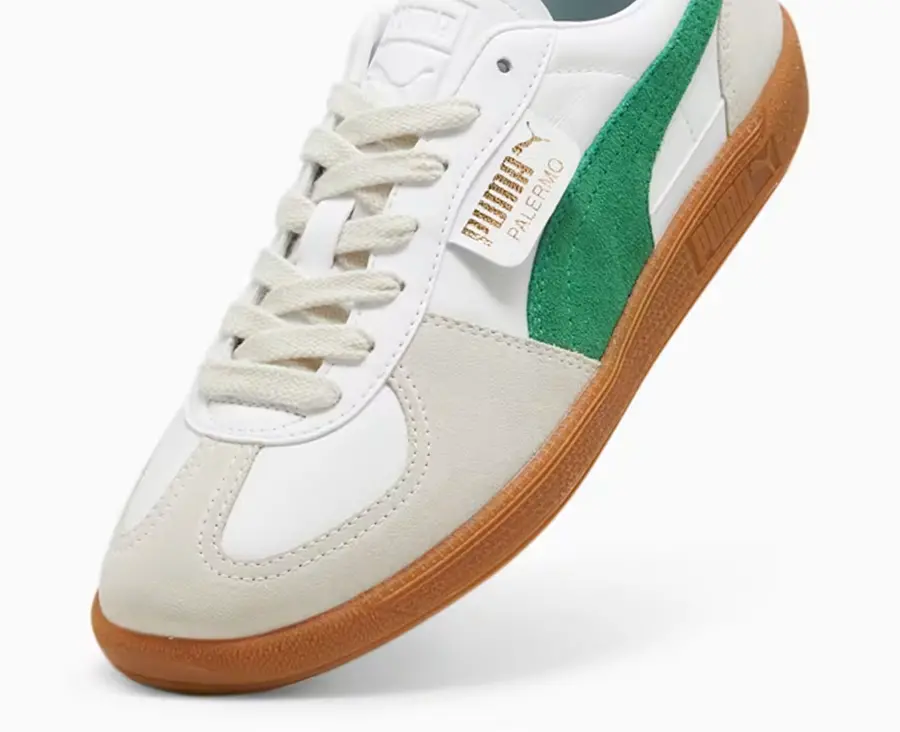 Giày Puma Palermo 'White Green Gum' 396464-07 - Ảnh 6