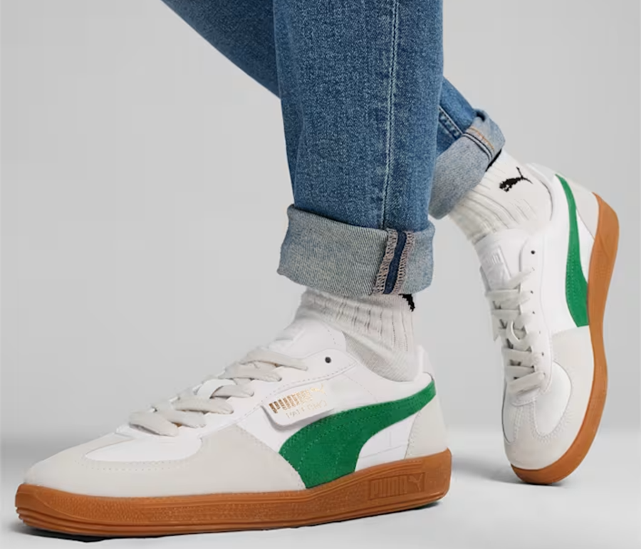Giày Puma Palermo 'White Green Gum' 396464-07 - Ảnh 5