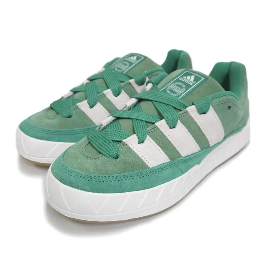 Giày Adidas Originals Adimatic Preloved Green Core White ID8267 - Ảnh 4