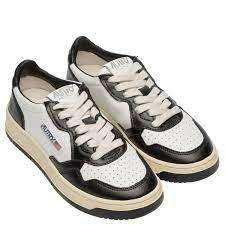 Giày Autry Medalist Low Leather ‘Black White’ AULW-WB01 - Ảnh 4