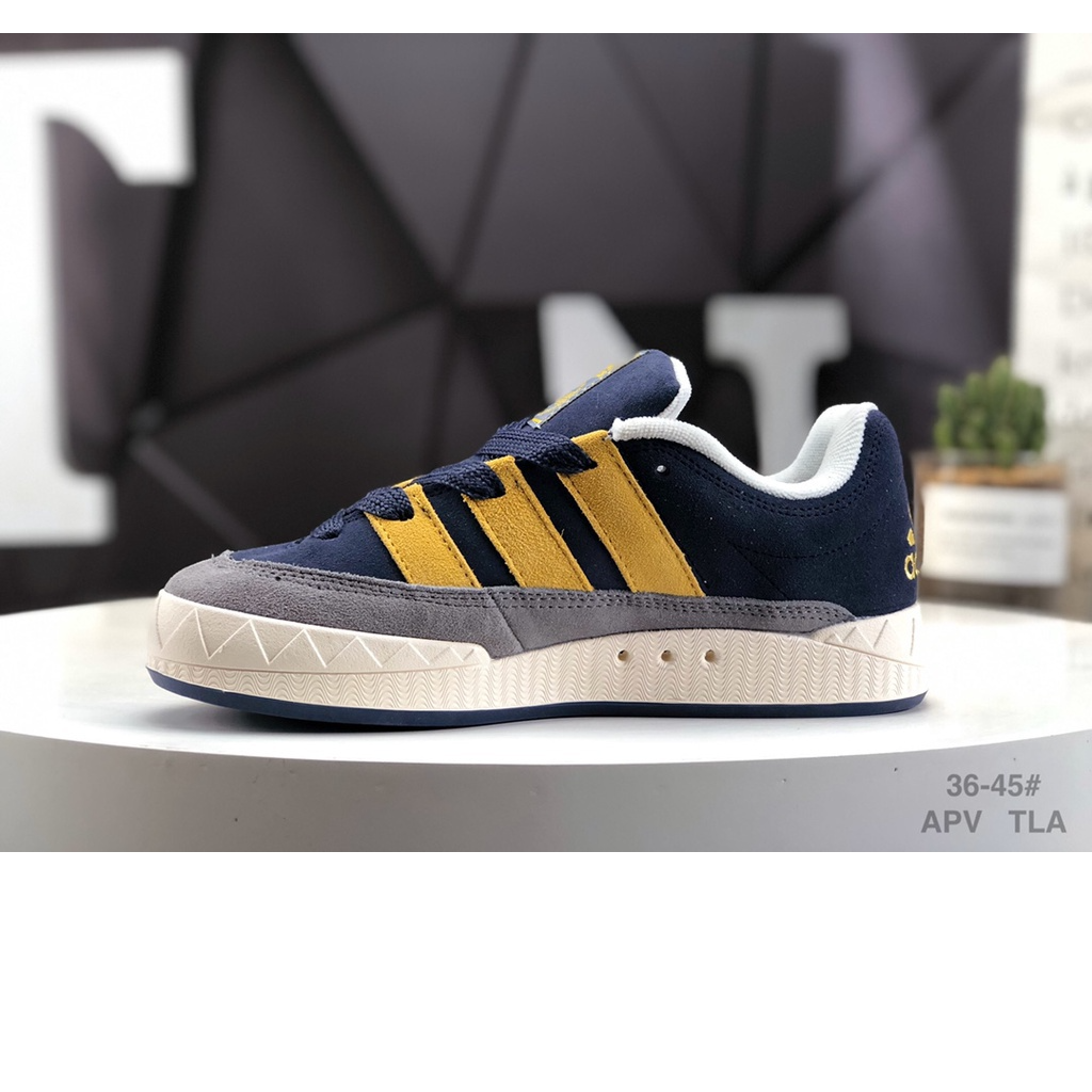 Giày Adidas Originals Adimatic 'Navy Yellow' ID0999 - Ảnh 4