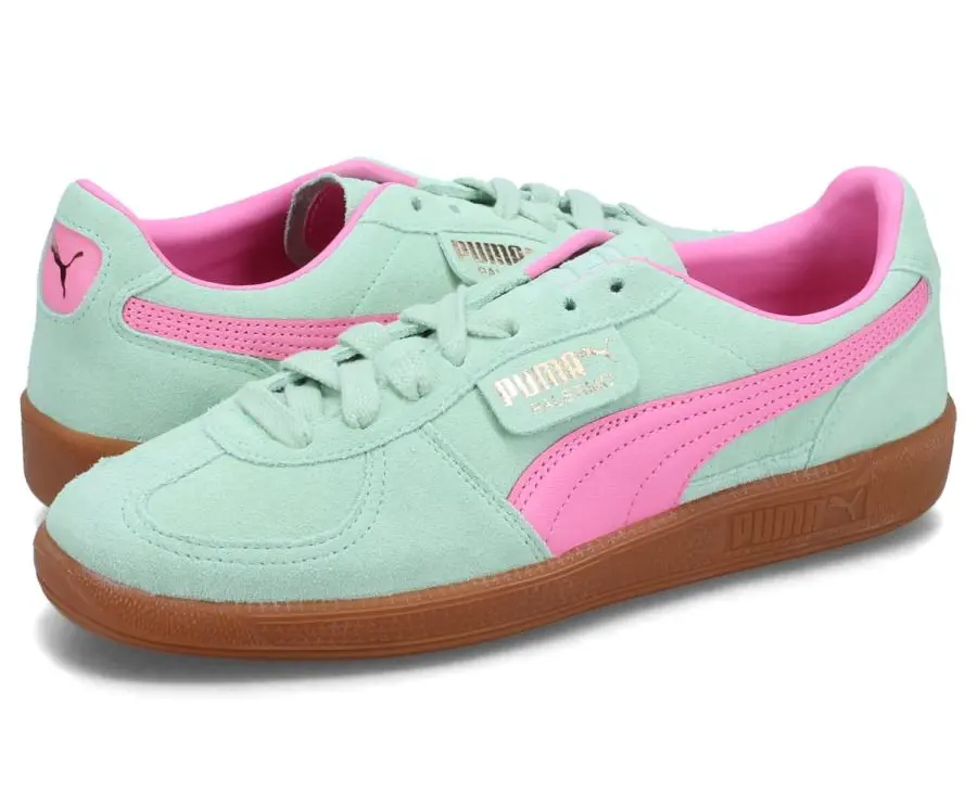 Alternative view of Giày Puma Palermo 'Fresh Mint Fast Pink Gum' 396463-02
