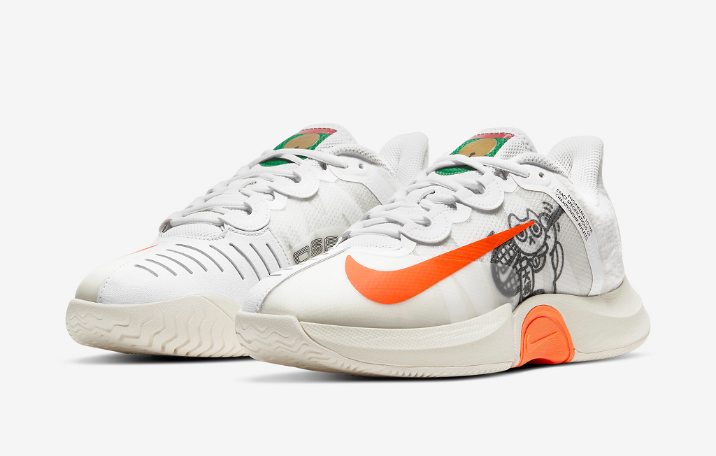 Giày Nike Court Air Zoom GP Turbo Naomi Osaka DC9164-124 - Ảnh 4