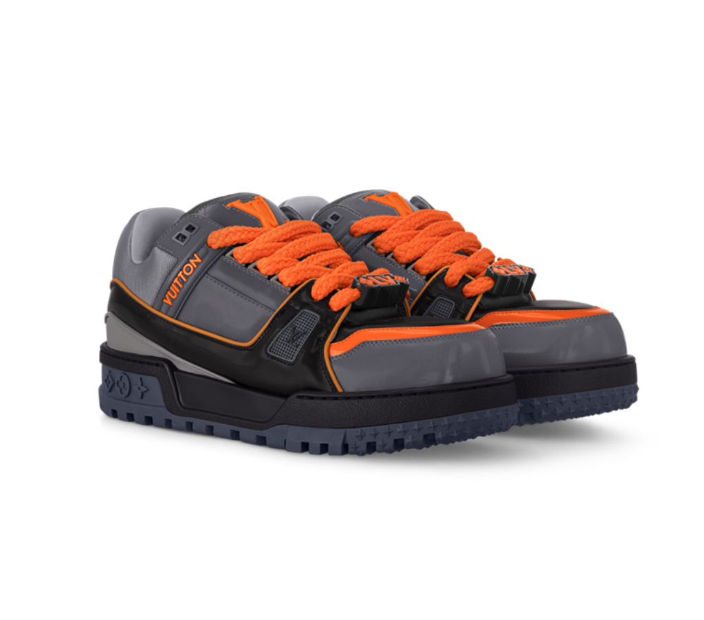 Giày Louis Vuitton LV Maxi Trainers 'Black' 1ACF6C - Ảnh 4