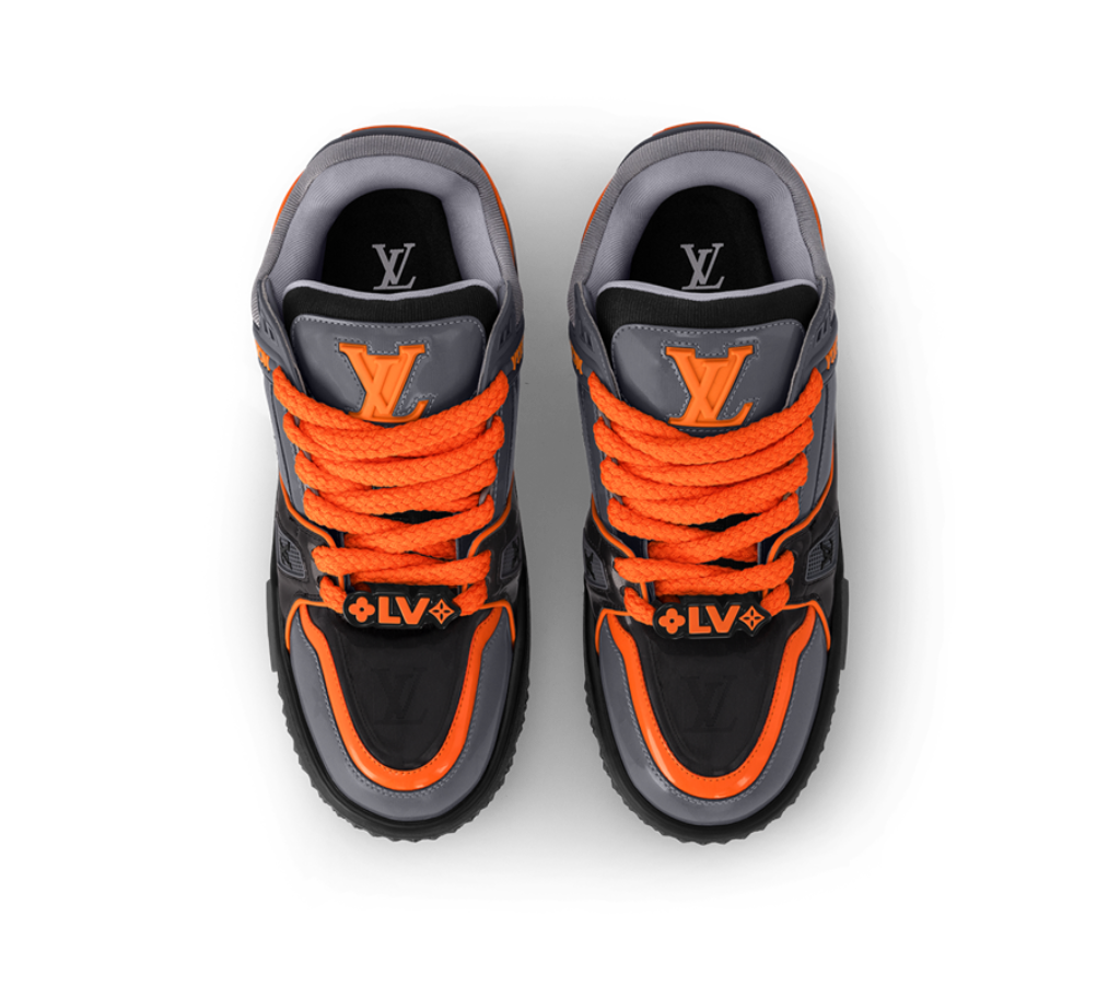 Giày Louis Vuitton LV Maxi Trainers 'Black' 1ACF6C - Ảnh 3