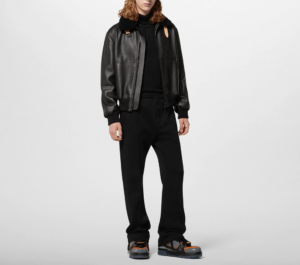 Alternative view of Giày Louis Vuitton LV Maxi Trainers 'Black' 1ACF6C