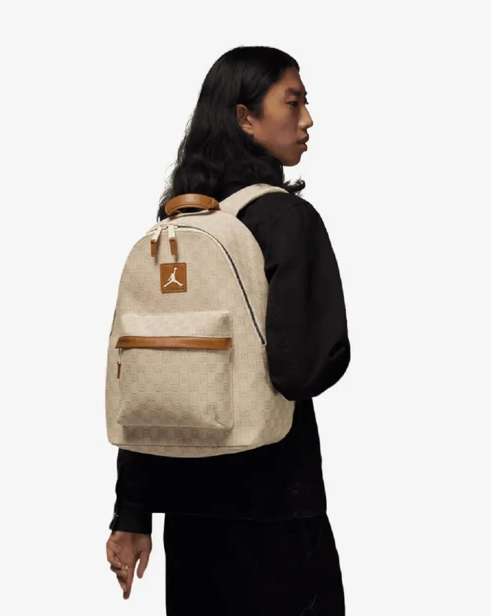 Alternative view of Balo Nike Jordan Monogram Backpack Coconut Milk MA0758-W3Z