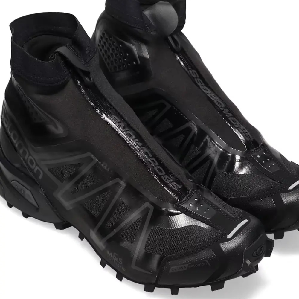Giày Salomon Snowcross ‘Black Magnet’ L41760300 - Ảnh 5