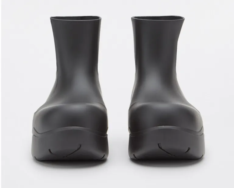 Giày Bottega Veneta Puddle Ankle Boot ‘Black’ 640043V00P01000 - Ảnh 2