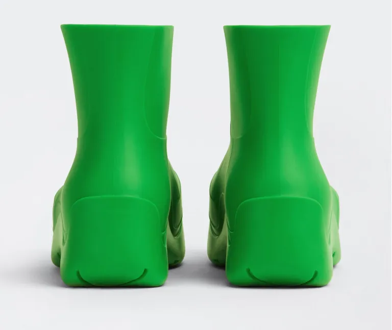 Giày Bottega Veneta Puddle Ankle Boot ‘Grass’ 640043V00P03730 - Ảnh 3