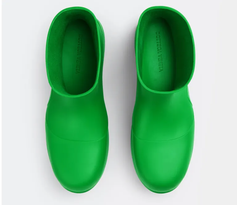 Giày Bottega Veneta Puddle Ankle Boot ‘Grass’ 640043V00P03730 - Ảnh 4