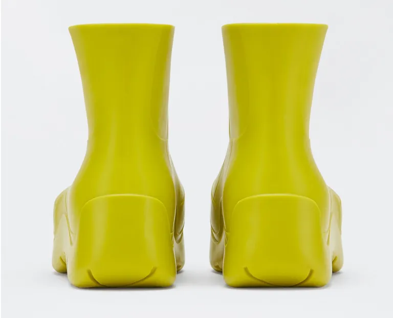Giày Bottega Veneta Puddle Ankle Boot ‘Kiwi’ 640043V00P07275 - Ảnh 3