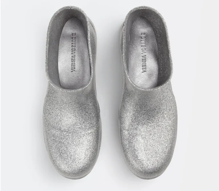 Giày Bottega Veneta Puddle Ankle Boot ‘Silver’ 640043V10Q01414 - Ảnh 4