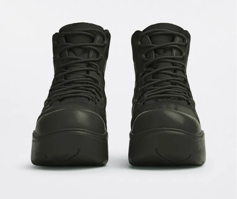 Giày Bottega Veneta Puddle Bomber ‘Camping’ 667064VBSD73223 - Ảnh 2