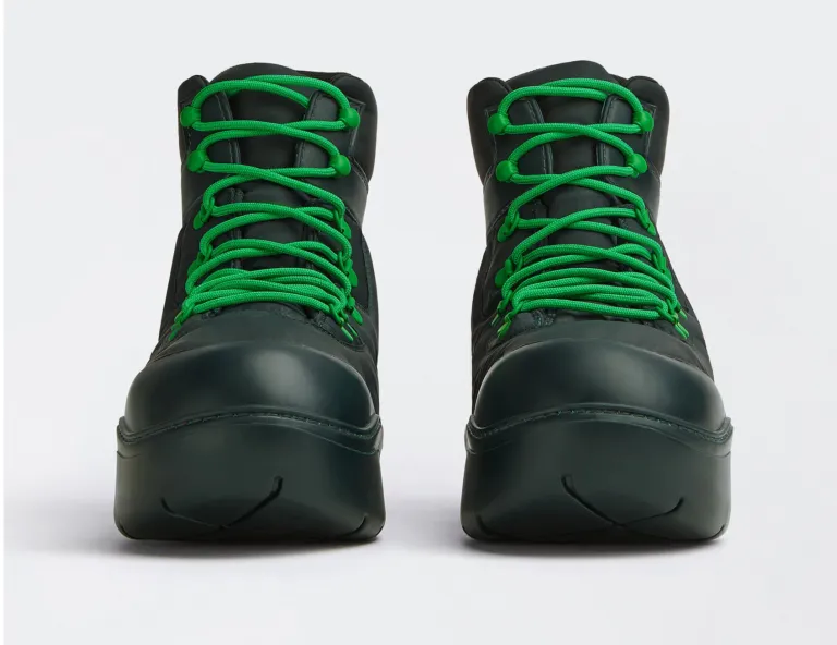 Giày Bottega Veneta Puddle Bomber ‘Inkwell’ 667064VBSD74624 - Ảnh 2