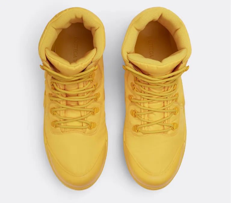 Giày Bottega Veneta Puddle Bomber ‘Egg Yolk’ 667064VBSD77123 - Ảnh 4