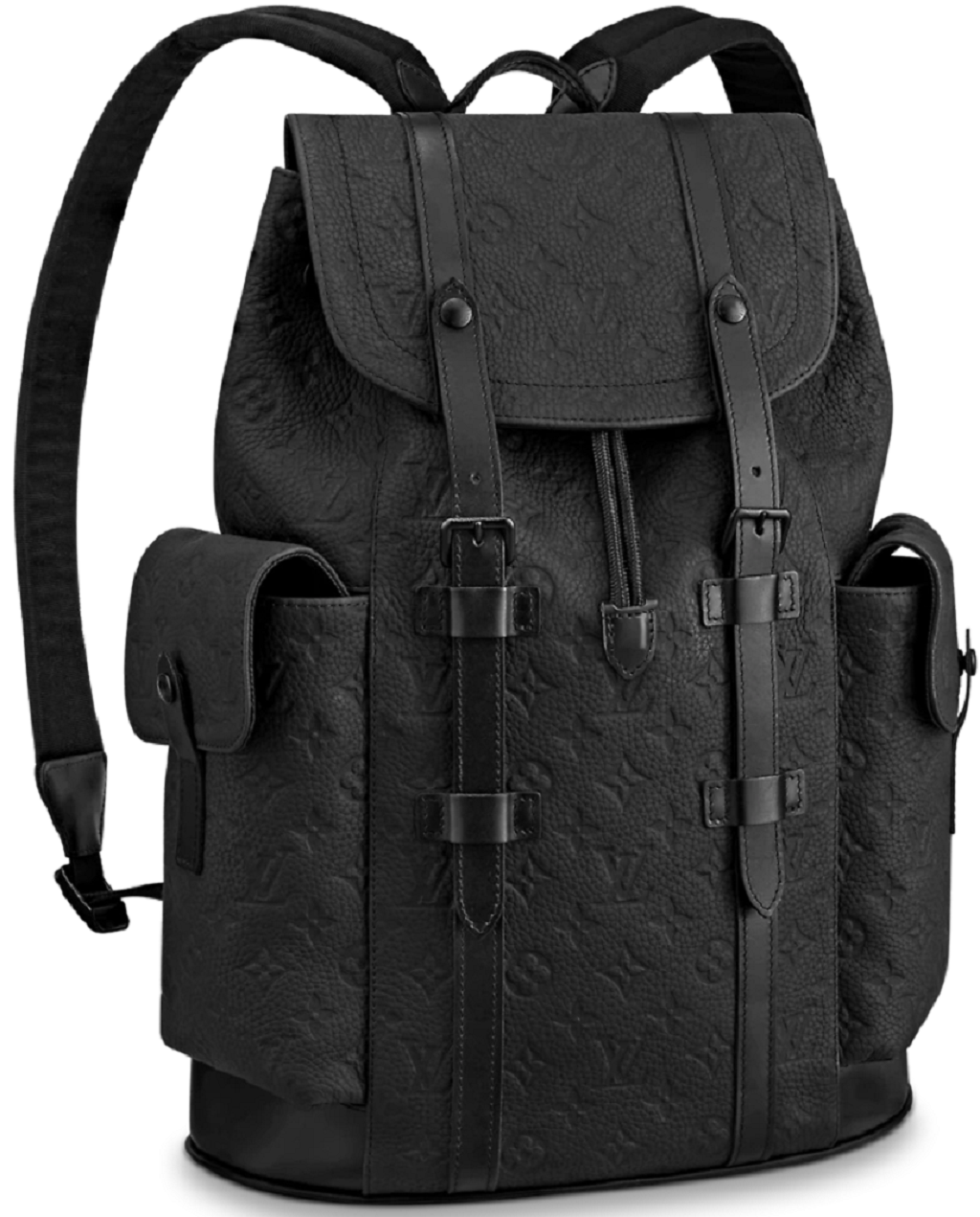 Balo Louis Vuitton Christopher MM Backpack ‘Black’ M55699