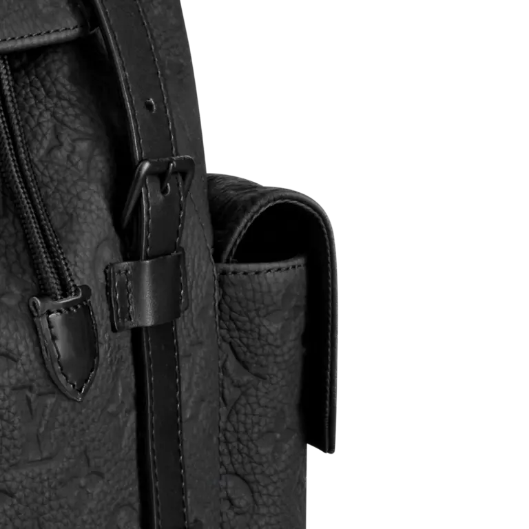 Balo Louis Vuitton Christopher MM Backpack ‘Black’ M55699 - Ảnh 5